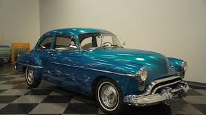Image result for Crest Blue 1950 Oldsmobile