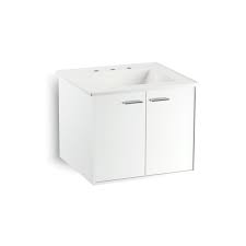 For large bathrooms, typical vanities range from 48 inches to 60 inches wide. Kohler K 99539 1wa Jute 24 Vanity Cabinet Only Build Com