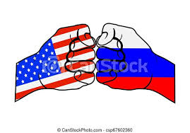 What is the russian flag. Two Fists With Us Flag And Russian Flag Two Fists With Us Flag And Russia Flag Flat Design Canstock