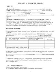 Fiind un contract, cesiunea trebuie sa indeplineasca conditiile de validitate prevazute la contracte. Contract De Cesiune De Creanta