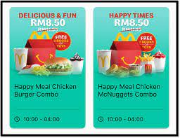 Cds happy meal had no results. Mcdonald S Serving Twice The Punch With 2 Free Toys In A Happy Meal For Rm8 50 Penang Foodie