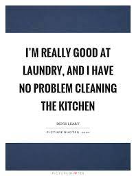 I M Really Good At Laundry And I Have No Problem Cleaning The Picture Quotes
