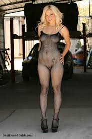 Sara Carlson Bodystocking for Next Door Models - Cherry Nudes