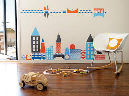 Perfect for an atmospheric child's bedroom! 7 Creative Wall Murals For Kids Hgtv