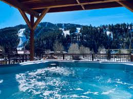 This chairlift is separate from the resort's main base area, but skiers prize the accommodations near the lift. 4k River Ranch Rv And Lodging Red River New Mexico