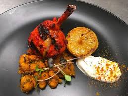 21 Spices Chef Asif Syed S Winning Dish On Food Network S Beat Bobby Flay Fiery Hot Tandoori Chicke Chef Bobby Flay Tandoori Chicken Celebrity Chef Recipes