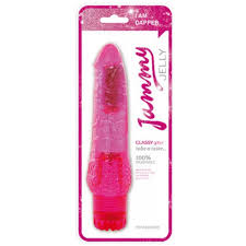 Toyz4lovers Jammy Jelly Classy Glitter Vibrator Pink 20cm
