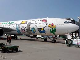 Eva air ran hello kitty flights from 2005 through 2008, and brought them back in 2011. Photos What It S Really Like To Fly On Eva S Hello Kitty Plane Insider
