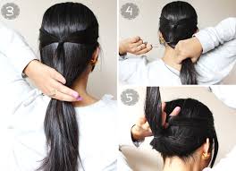 Divide your hair in equal section and start twisting from your temple towards the nape of your neck. Quick Easy Minute Casual Updocute Simple Updos For Long Hair 60 Medium Hair Updos That Are As Easy As 1 2 3 In 2020 Easy Updo Hairstyles Long Hair Styles Simple Updo