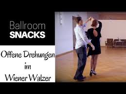Ballroom Snack 3 Wiener Walzer Offene Drehungen Youtube Wiener Walzer Walzer Drehungen