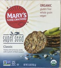 Super Seed Classic Mary S Gone Crackers 5 5 Oz 155 G