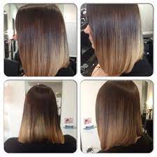 A Long Concave Bob Ombre Long Concave Bob Concave Bob Hairstyles Asymmetrical Bob Haircuts