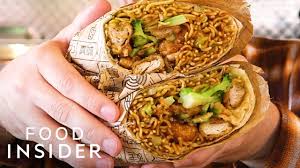 secret orange chicken burrito