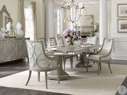 The hooker furniture outlet carries hooker dining room furniture at a discounted price that are overstock items, items that have been discontinued, or showroom pieces from the hooker furniture market showroom. Sanctuary Epoque Rectangular Expandable Dining Room Set From Hooker Homegallerystore Com 5603 75200 Ltbr