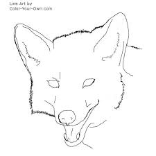 Your colored coyote stock images are ready. Coyote Headstudy Coloring Page