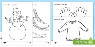 Raya und der letzte drache malvorlagen. Winter Anmalbilder Teacher Made