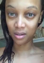 Tyra banks captioned this photo with #babyhair. Tyra Banks Without Makeup Celebs Without Makeup