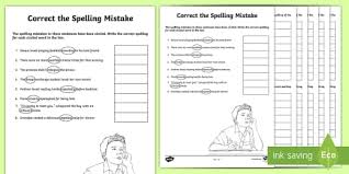 Spelling Test Practice Pack English Practice Year 6