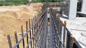 Provide a retaining wall for soil around the basement to prevent structural collapse provide a watertight layer to. Basement Rcc Retaining Wall Reinforcement Construction Youtube