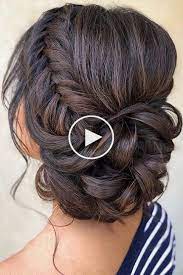 33 Mariage Chignons Avec Tresses Chignon Mariage Coiffure Mariage Courts Coiffure Demoiselle D Honneur