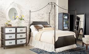 The only magnolia home furniture dining table my store had on the floor was this keeping dining table from joanna's farmhouse line. Magnolia Home Cathedral Iron Canopy Bed Rustic Bedroom Houston By Star Furniture Houzz
