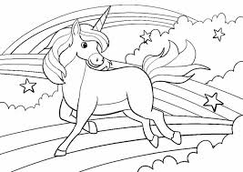 Die einhörner finden heutzutage oft platz in den kindersendungen. 1001 Ideen Fur Ausmalbilder Einhorn Fur Kinder
