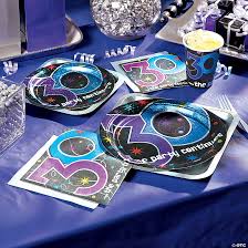 Easy, diy tips for a beautiful table of sweets for your next special event or occasion! 30th Birthday Party Supplies Oriental Trading Company