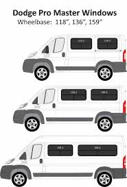 Car dimensions within dodge ram van 3500 model tend to change across years as new generations hit the automotive market with new body styling. Ram Promaster Van Conversion Windows Motionwindows Com