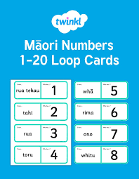 For numbers between from eleven to nineteen add the appropriate numeral to 'tekau mā.' (ten and.) as follows: Loopy Cards In Te Reo To 20 Maori Cards Hands On Activities