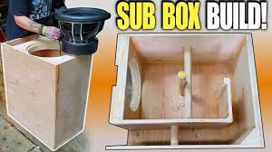 I estimated port compression vs. Building A Ported Subwoofer Box For Deep Bass How To Design Build Low Tuned Slot Port Enclosure Youtube