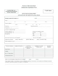 Hiring managers and potential interviewers have certain expectations when it comes to the. Online Bank Job Application Form Fill Online Printable Fillable Blank Pdffiller
