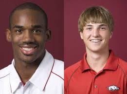 Region 8 Razorbacks Caleb Cross and Austin Cook