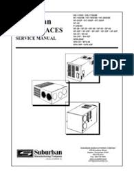 Furnace removal to replace parts or service the suburban fam ily of rv furnaces, it is necessary to follow these steps Suburban Rv Furnaces Service Manual Thermostat Relay