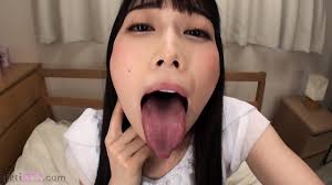 Long tongue fetish