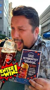 CLOSED : It’s that time of year….. OCTOBERFEST SEASON!, We have partnered  with Sam Adams to give one lucky winner the best damn Octoberfest  experience:, ONE winner will get:, A pair of tickets to BOTH ...