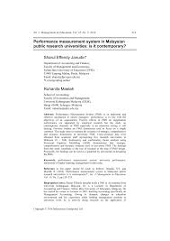 The top ranked universities & colleges in the world, including admission information. Pdf Performance Measurement System In Malaysian Public Research Universities Is It Contemporary