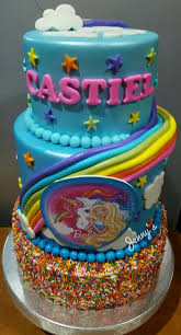 Barbie Unicorn Themed Cake Cupcakes Jenny S Cakes And Pastries Facebook