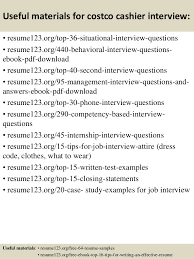 top 8 costco cashier resume samples