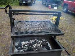 This diy adjustable campfire grill project is a good one for those of us who like to go camping and want a good grill to work with. Cowboy Campfire Grill Plans Adjustable Grill Grate