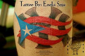 Puerto Rican Flag Tattoo Design Tattoos Flag Tattoo New York Tattoo