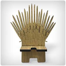 With the series finale of game of thrones upon us, it's the perfect ode to the end of an epic show.made entirely out of cardboard, it's extremely lightweight and easily attaches to the front or back of any office chair. 30 Game Of Thrones Gifts Worthy Of The Iron Throne Dodo Burd