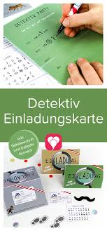 Detektiv Einladung Mit Detektivausweis Balloonas Kindergeburtstag Einladungen Einladung Kindergeburtstag