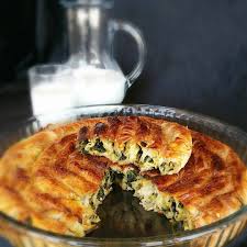 ispanakli borek yaninda cay mi ayran mi malzemele instagram sogan mutfak
