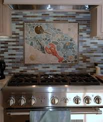 A Selection Of Installation Pictures For Your Inspiration Photos Ideas Mosaic Backsplash Kitchen Kitchen Design Decor Coastal Deco