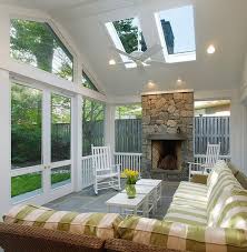 How Much Does It Cost To Build A Sunroom Addition 35 Beautiful Sunroom Design Ideas Porch Design Sunroom Designs House With Porch