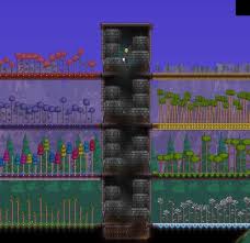 How to build an efficient cactus farm in minecraft. Tree Farm Gigantus Terraria House Ideas Terraria House Design Terrarium Base