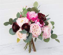Check spelling or type a new query. Boho Lush Bouquet Peonies Garden Roses Ranunculus Mix Rustic Chic Wedding Flower Bouquet