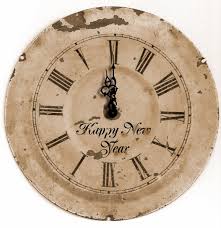 Huge Clock Face New Year Clock Newyear Vintage Clock