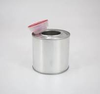 OEM 400ml chemicals metal container round tin can
