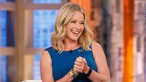 Sara Haines Sunny Hostin And Jedediah Bila Join The View Sara Haines Wedding Hair And Makeup Celebrity Measurements